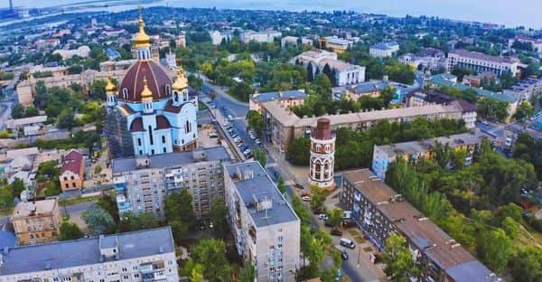 Mariupol before Russia’s attacks.