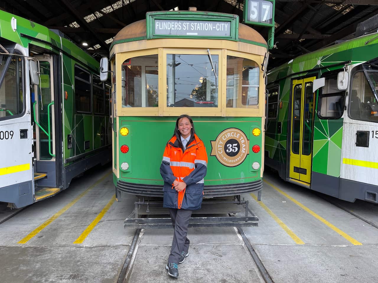 tram driver, melbourne