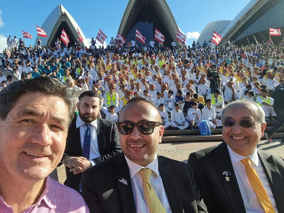 Geoff Lee at the Sydney Opera House
