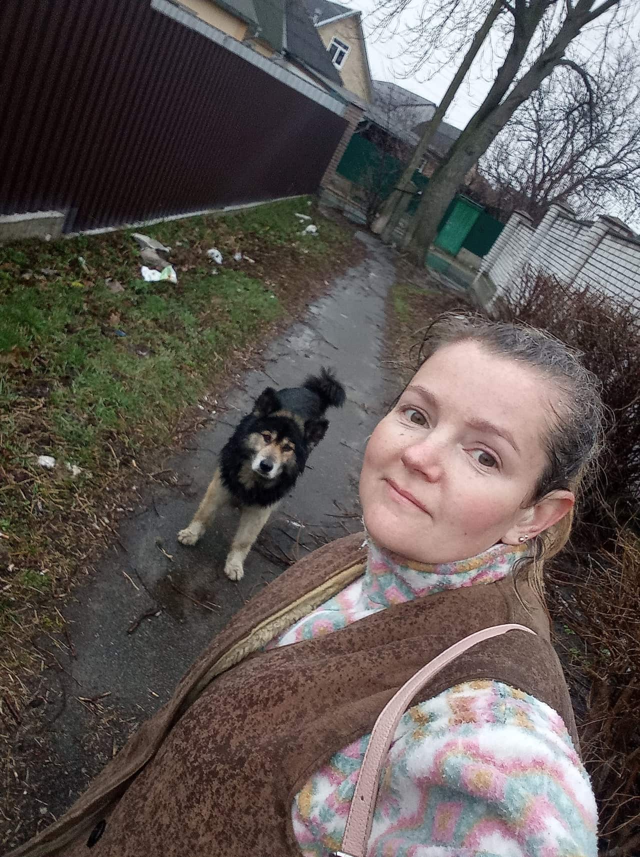 Maria Mykytiuk, veterinarian from Bucha