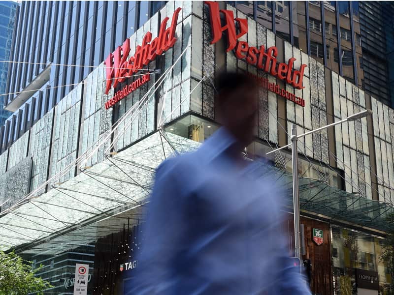 A Westfield shopping centre in Sydney