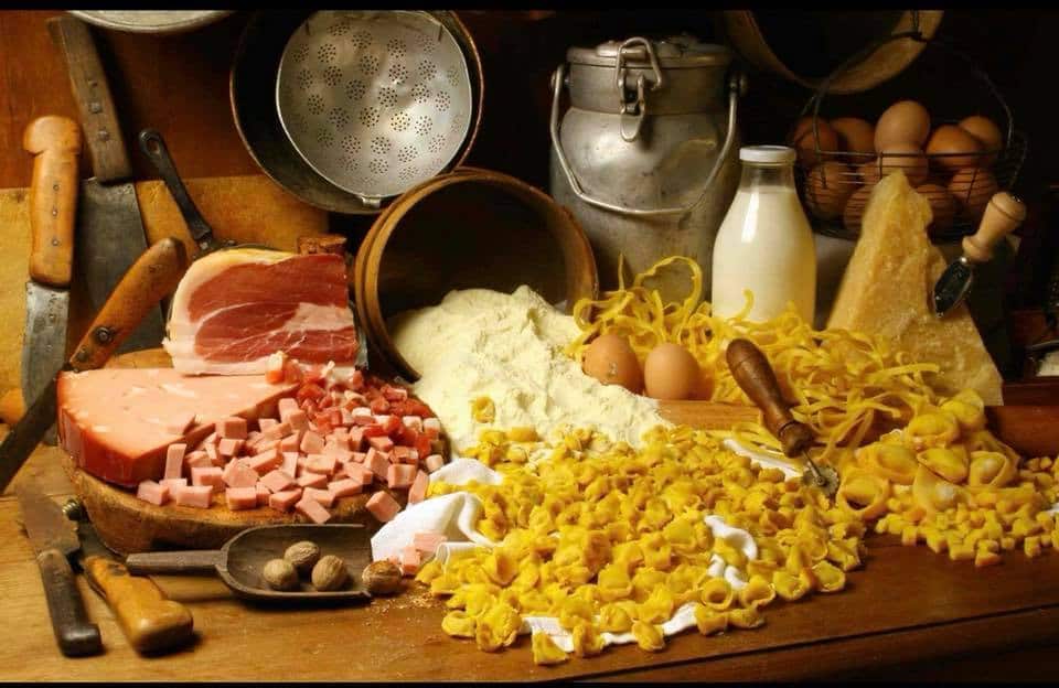 Emilia Romagna, traditional food