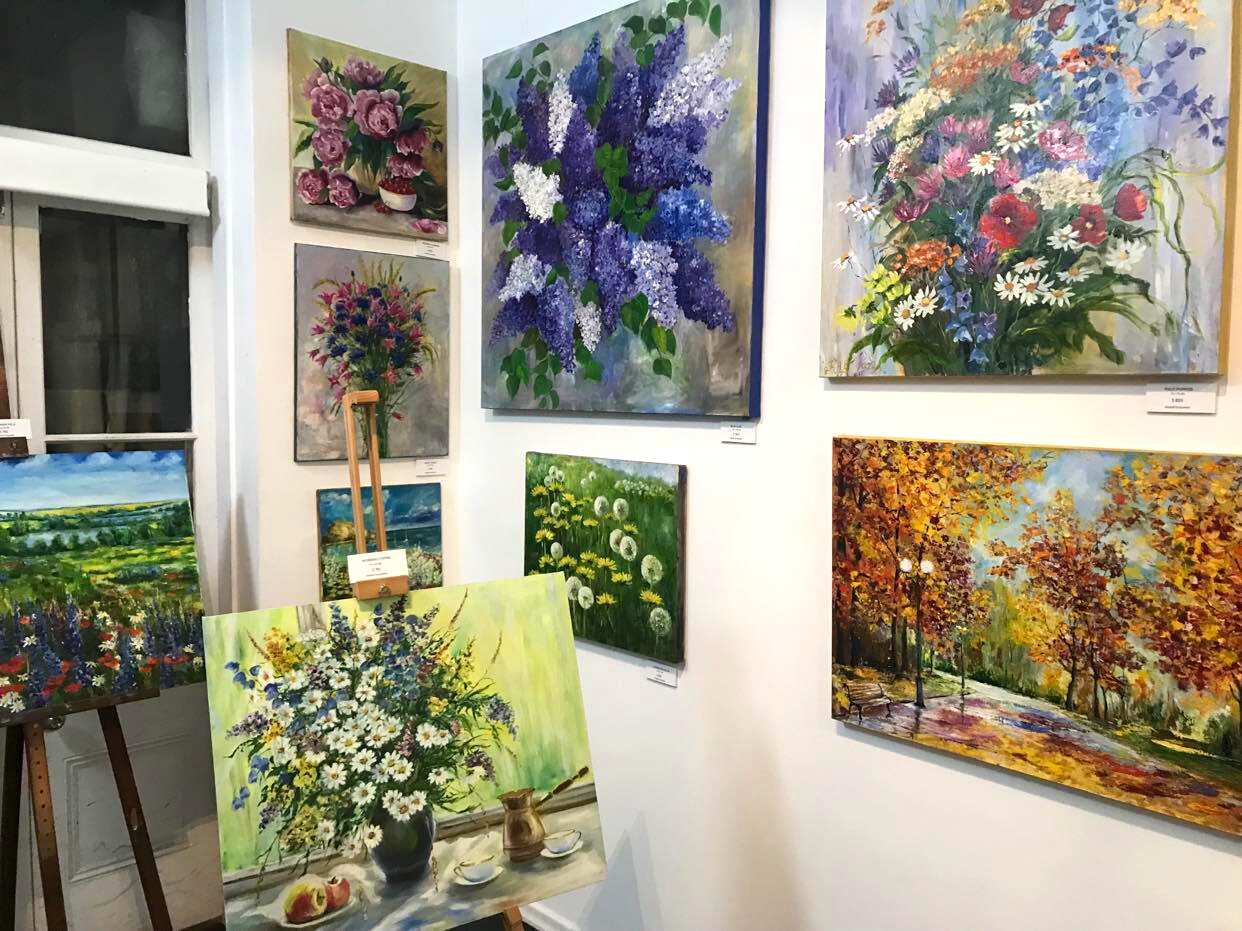 Ukrainian Art Exibition Chervona Kalyna, Brisbane.