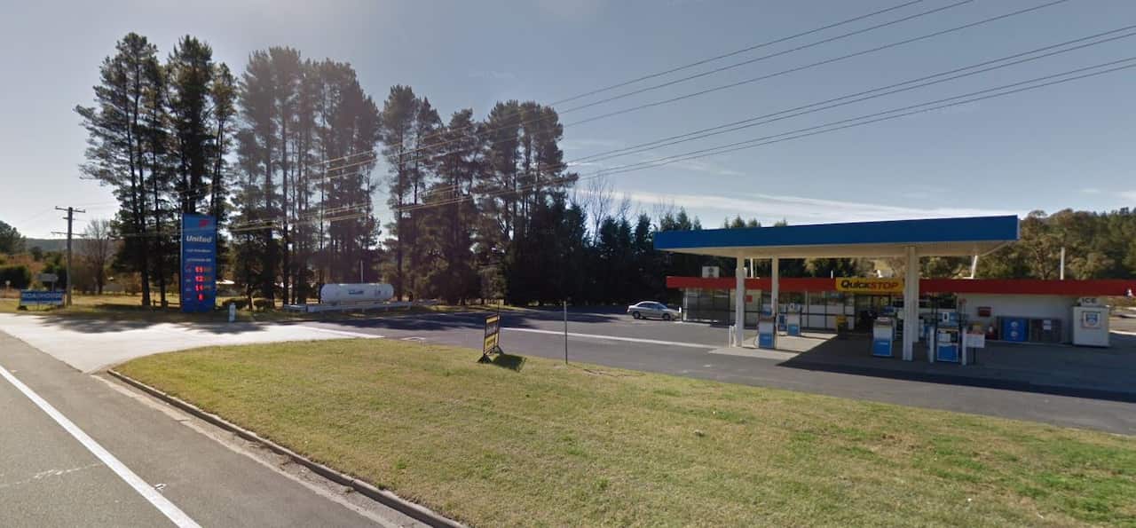 ปั๊มน้ำมันยูไนเต็ดปิโตรเลียมดังกล่าว ที่เมืองมาร์รังการู