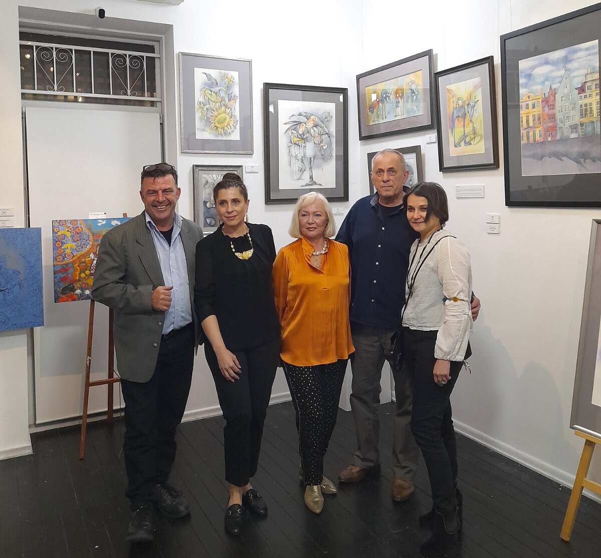 Ukrainian Art Exibition Chervona Kalyna, Brisbane.