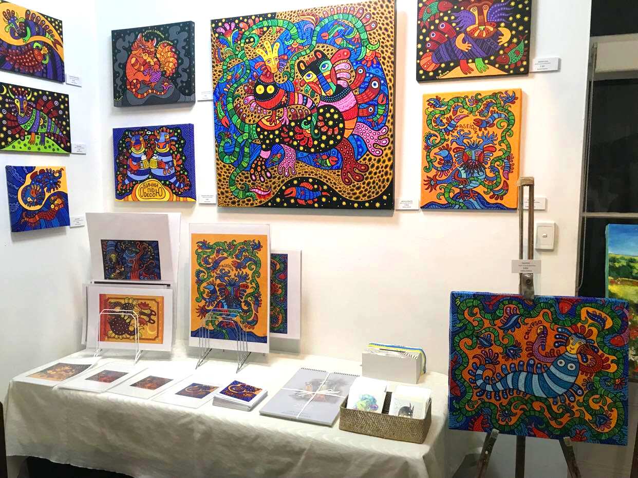 Ukrainian Art Exibition Chervona Kalyna, Brisbane.