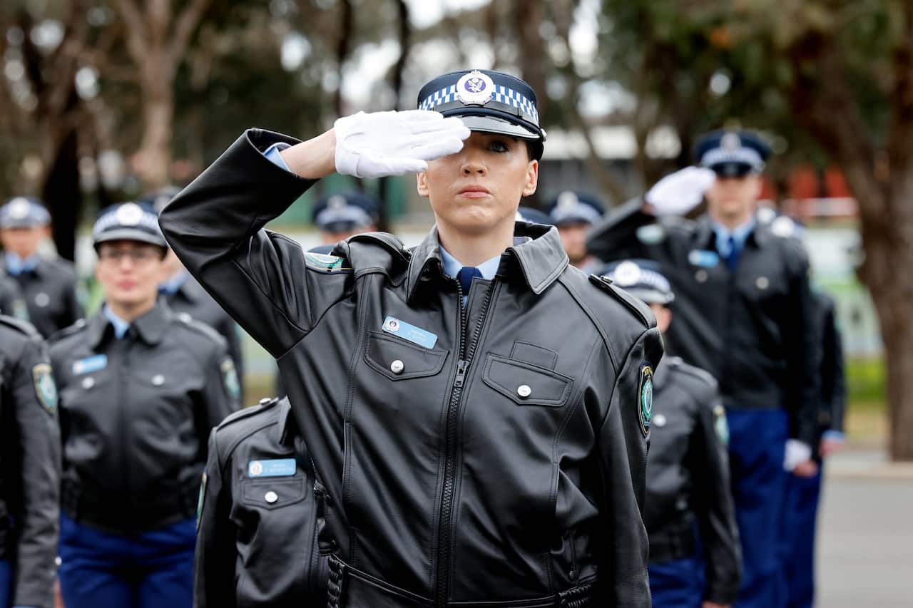 Police Attestation ceremony in Goulburn on 24 June 2022.