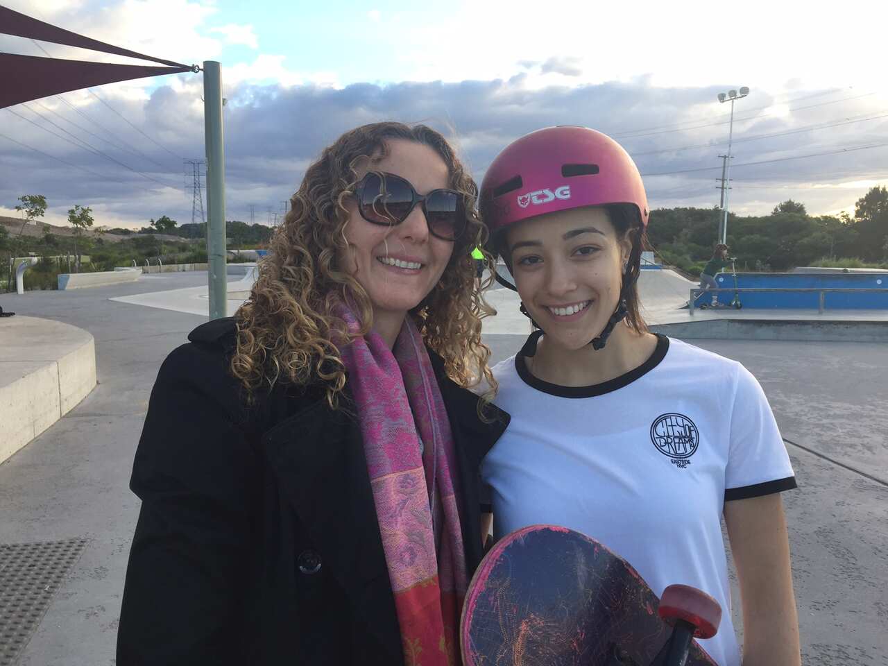 Amar Hadib and her mother Anne