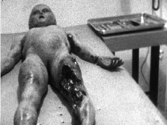 In 1995, a video showing the autopsy of an alien by ‘government pathologists’ shocked the world – and made millions.
