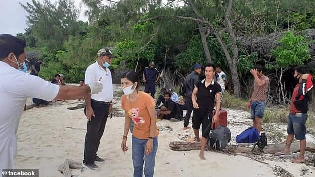 The group were intercepted by East Timor officials and tested for COVID-19