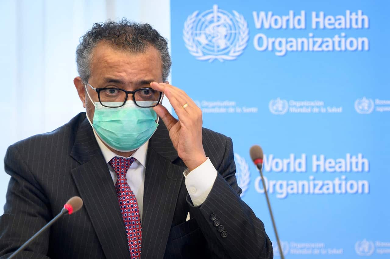 Director General of the World Health Organization, Tedros Adhanom Ghebreyesus, 