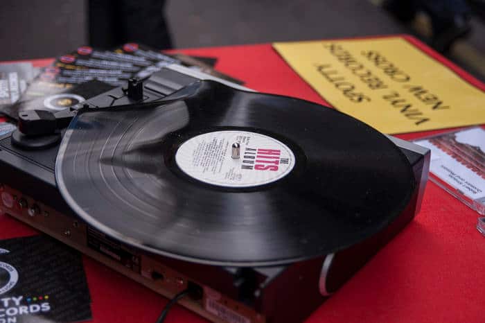 vinyl record