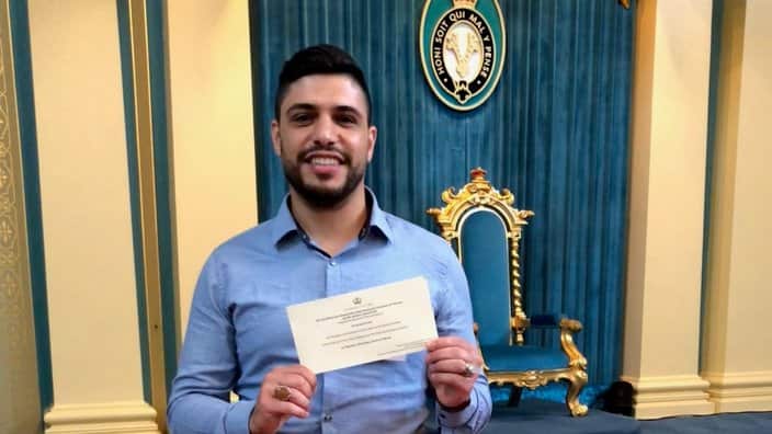 Sarmad Alasadi refugee prince harry 