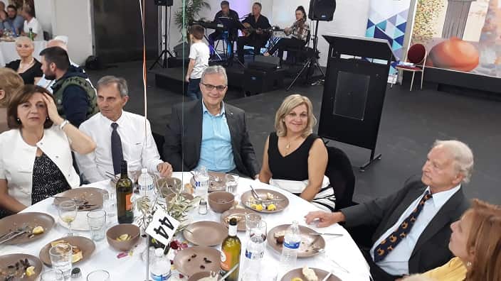 At the Cyprus Community of Melbourne and Victoria.