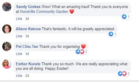 "Adopt a healthcare worker" Facebook Page