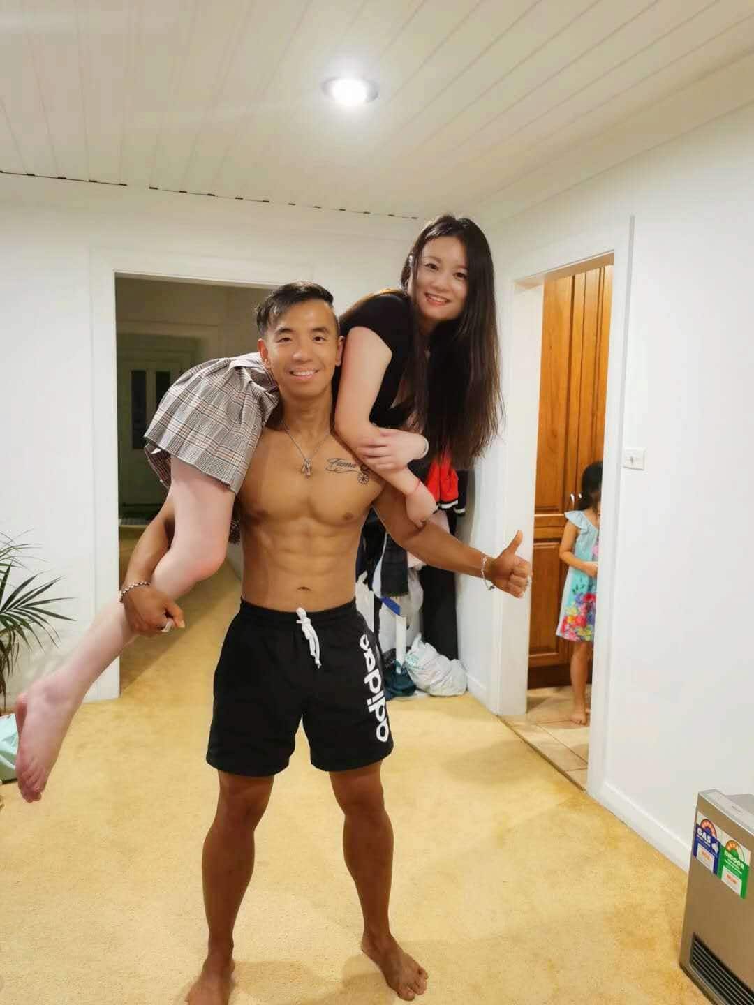 Cotten and his supportive wife