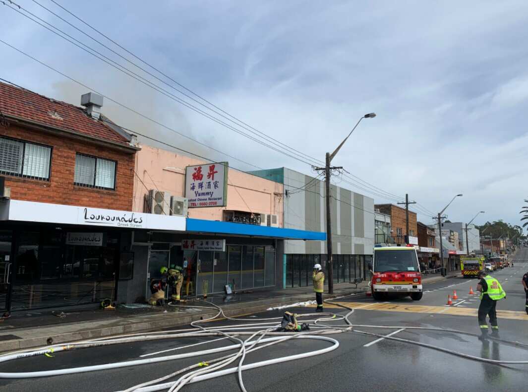 悉尼一家老牌中餐馆发生严重火灾