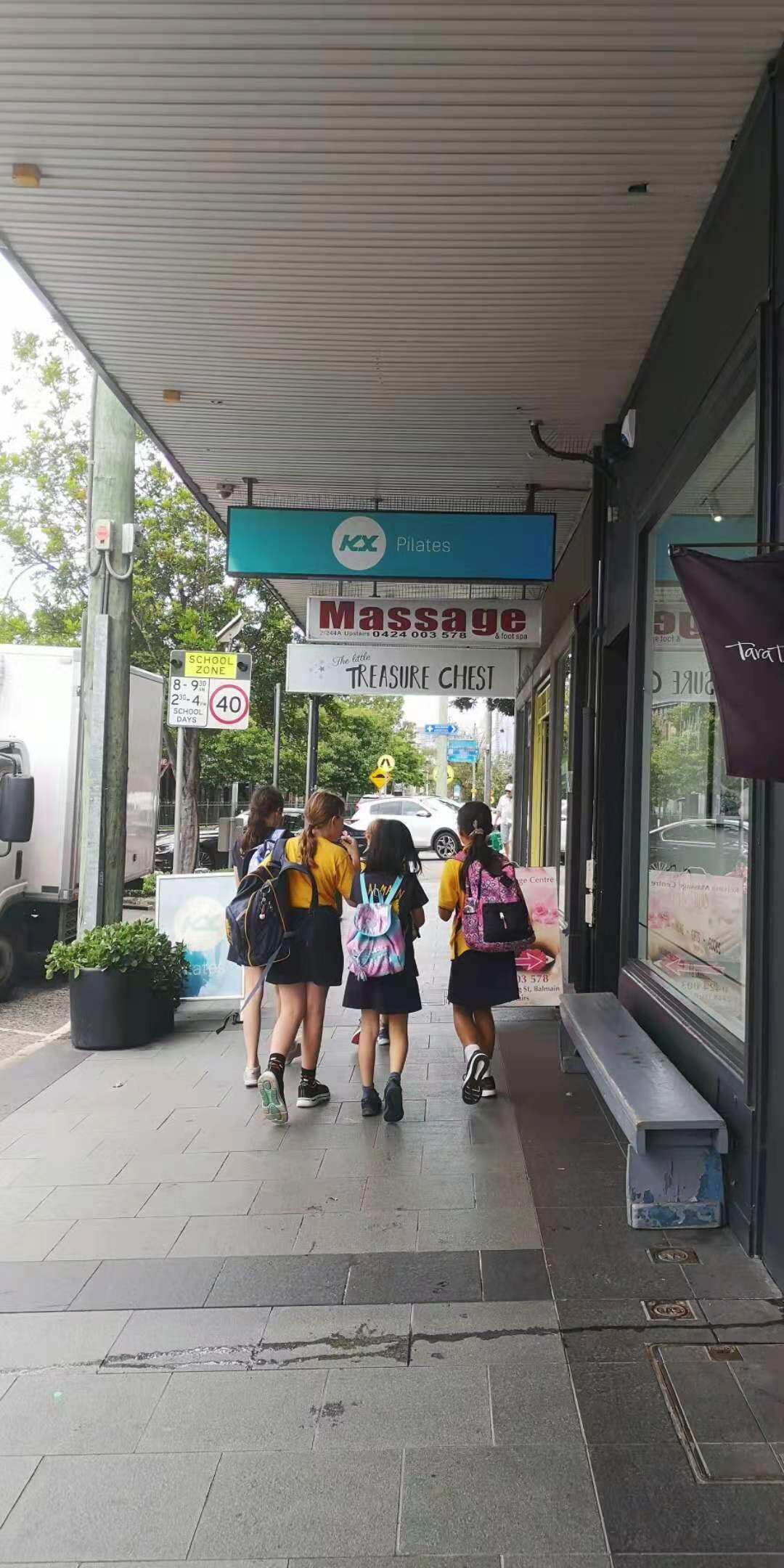 STUDENTS FINISH THE TEST