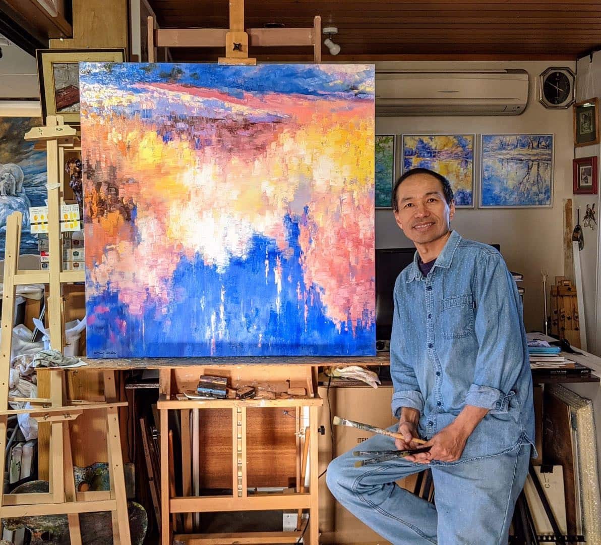 MR WU FANG MIN PAINTING