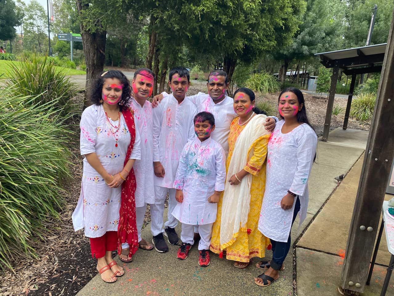nepali community Holi