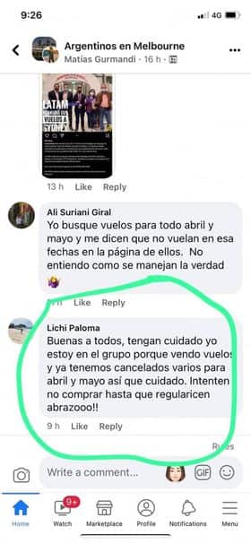 Quejas LATAM por cancelación de vuelos a Sudamérica