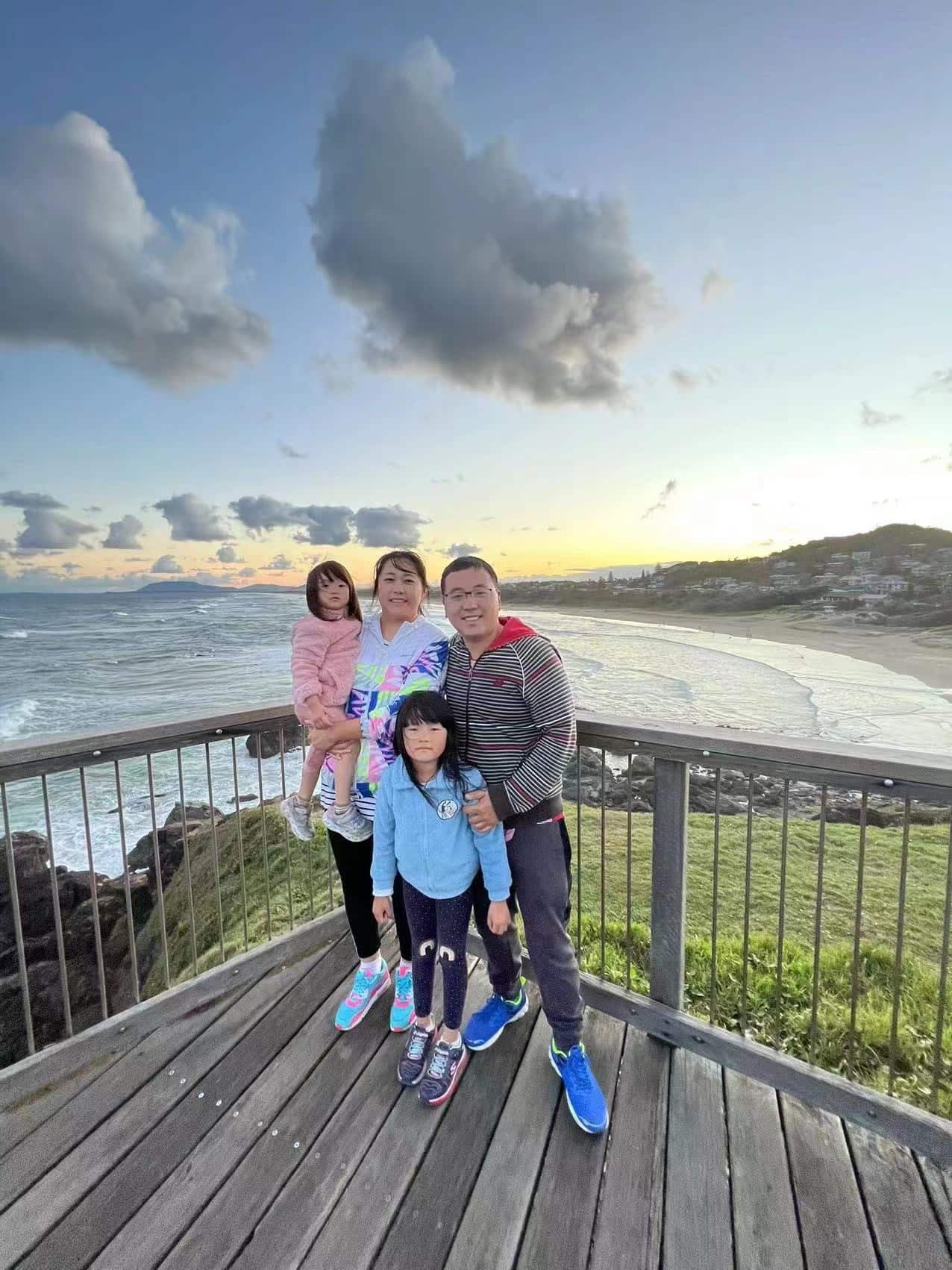 LEORA WANG AND HER FAMILIES