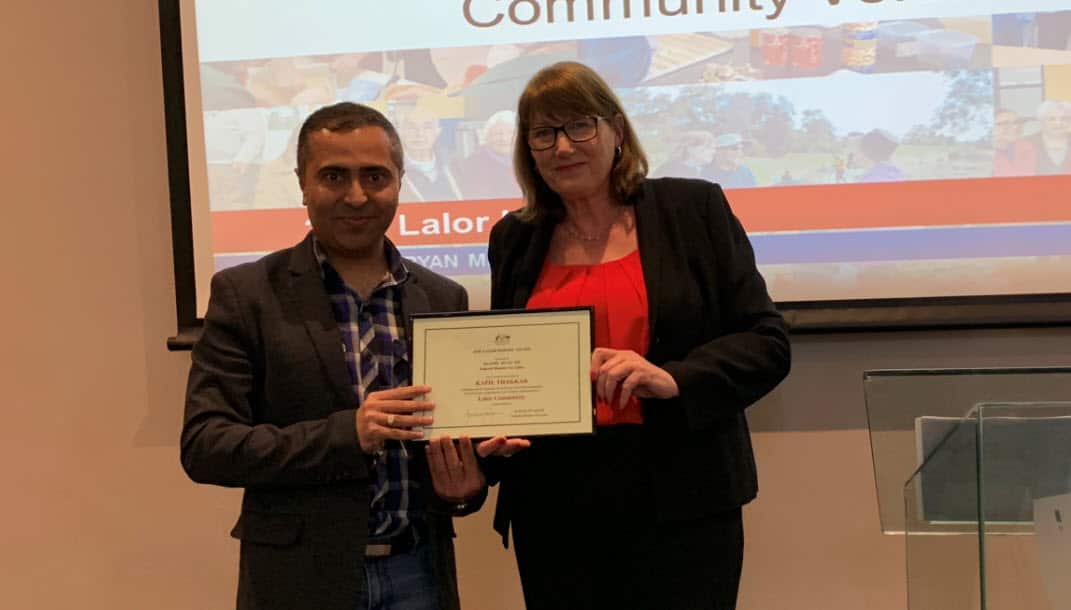 Kapil Thakkar recognized for running community sports tournaments  