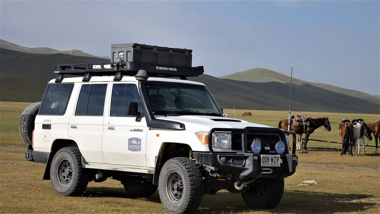Rüdiger Buchholz Im Geländewagen von Australien nach Deutschland 4WD Australia Germany Adventure