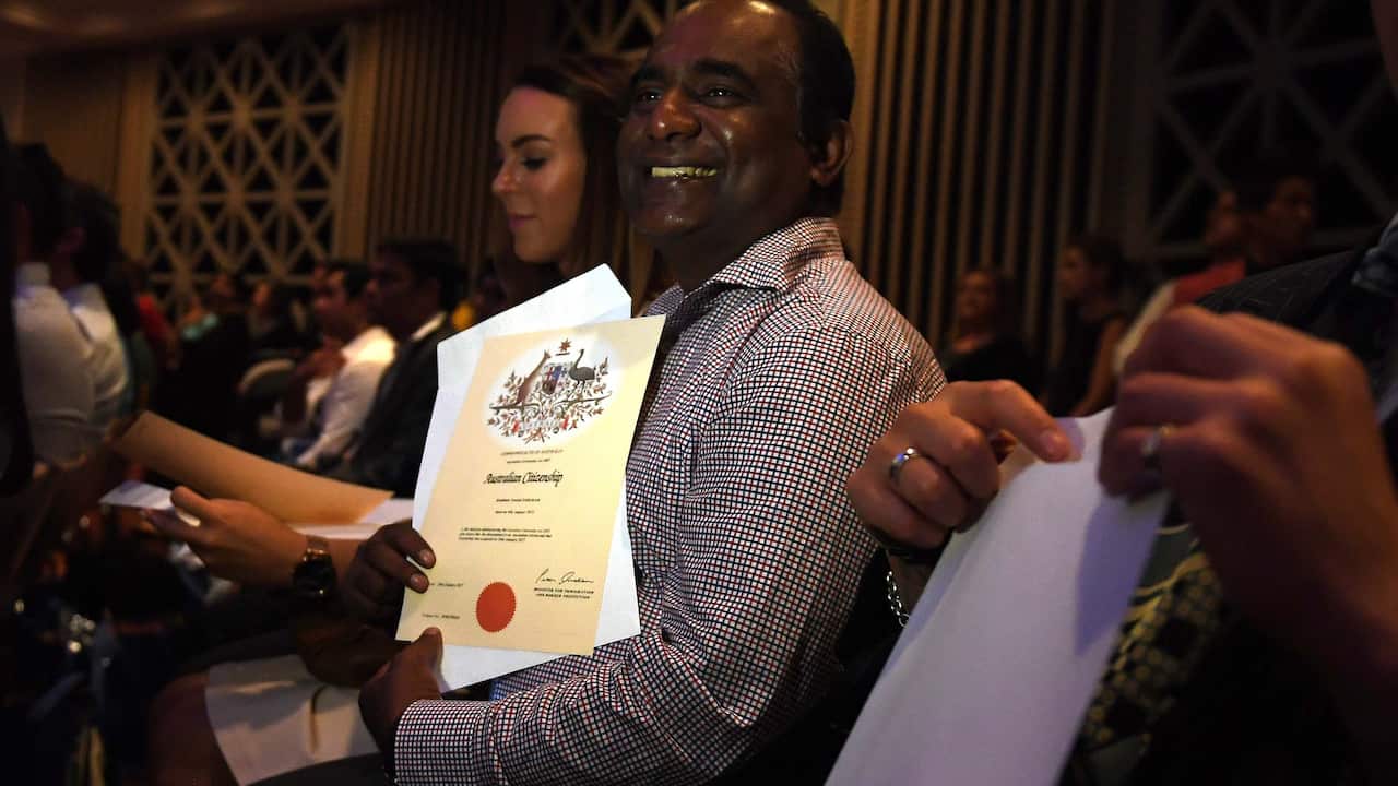 Australian citizenship recipient