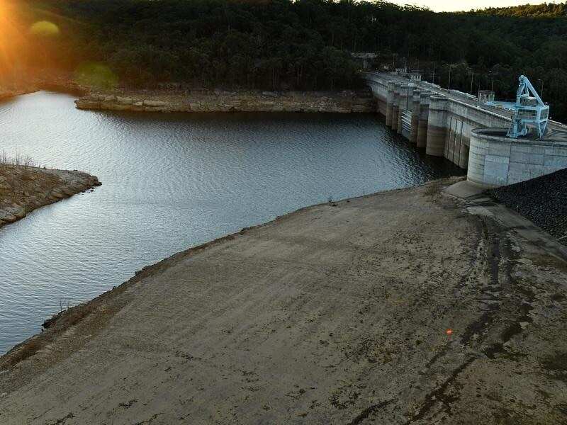 Warragamba Dam in NSW.