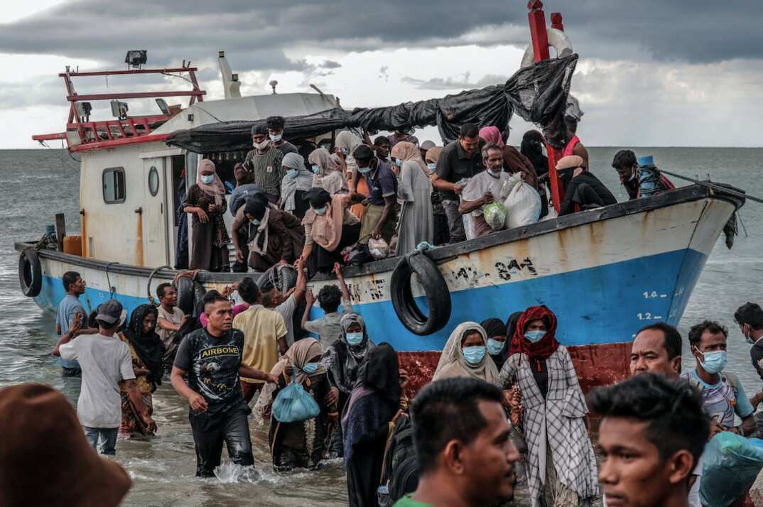 The United Nations refugee agency is calling for the immediate rescue of a group of Rohingya refugees adrift in their boat in the Andaman Sea.
