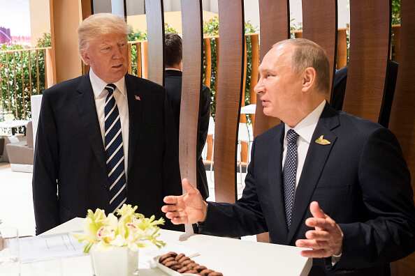 Image: President Donald Trump and President Vladimir Putin
