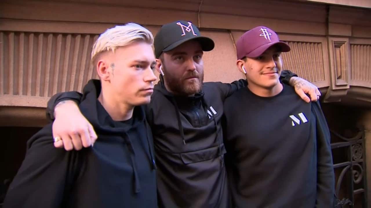 aLee Cuthbert, Paul O'Shaughnessy and Alex Roberts.