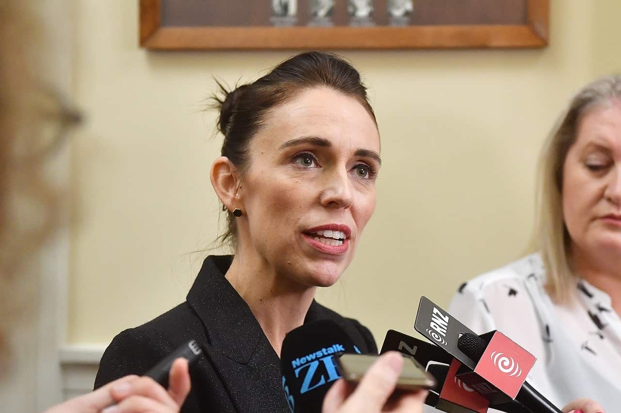 Jacinda Ardern has address New Zealand parliament.