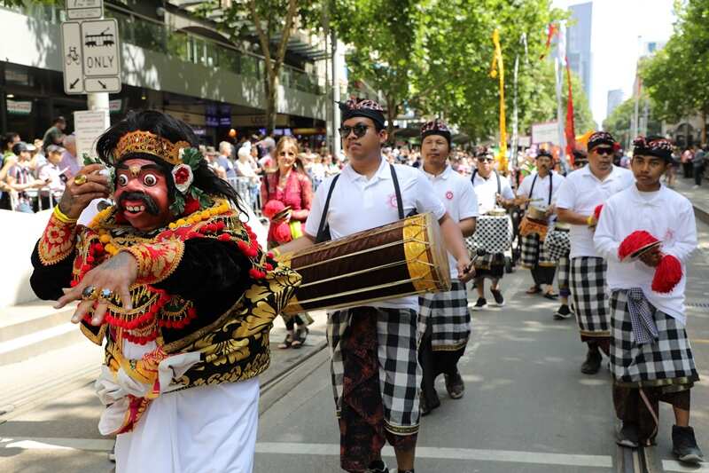 Indonesian Community in Melbourne participating in Australia  Day Parade, 26 Jan 2020.