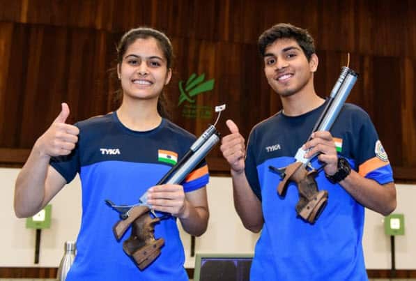 Anmol and Bhaker win India’s 7th gold in Sydney