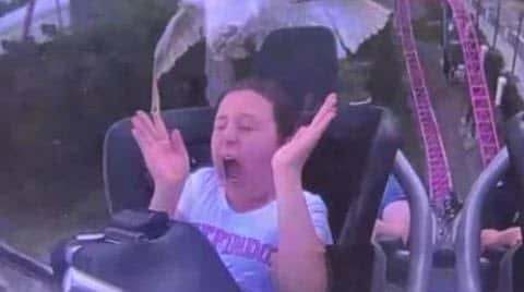 A moment of pure horror.