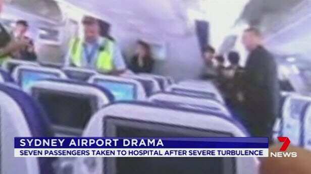 Passengers injured as turbulence strikes flight landing at Sydney Airport