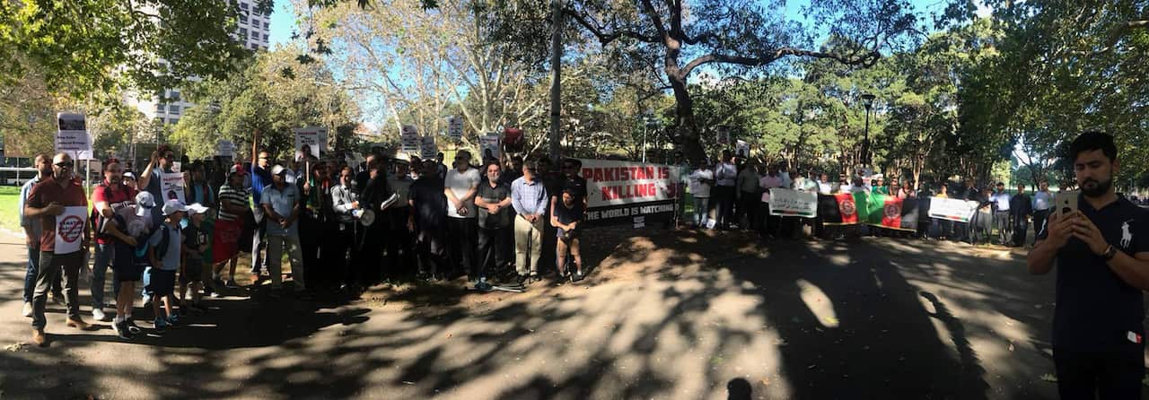 Sydney Protest in support of Manzoor Pashteen