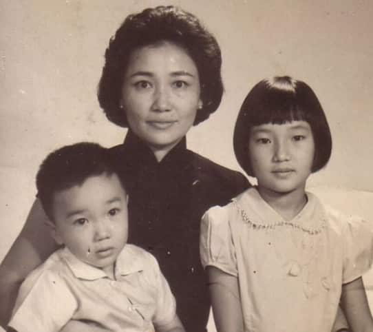 A family portrait from the 1960s.