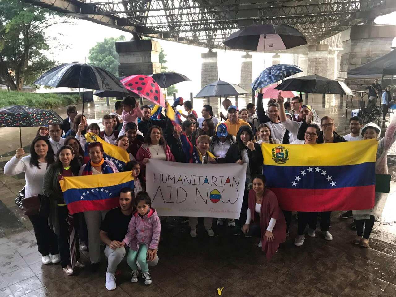 Venezolanos en Sídney se unen a campaña de ayuda humanitaria