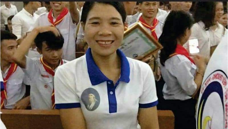 Trần Thị Xuân trước khi bị bắt