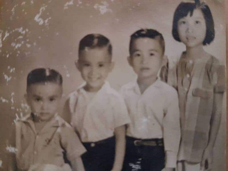 'Những ngày xưa thân ái' của cậu nhóc Hà Công Hồng (thứ nhì từ trái) dù sống ngay trên địa đầu Quảng Trị