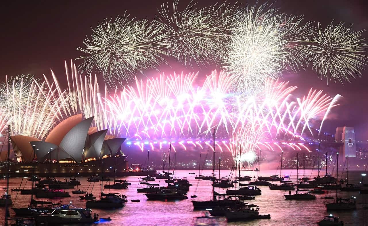More than one billion people around the world watched Sydney's fireworks.