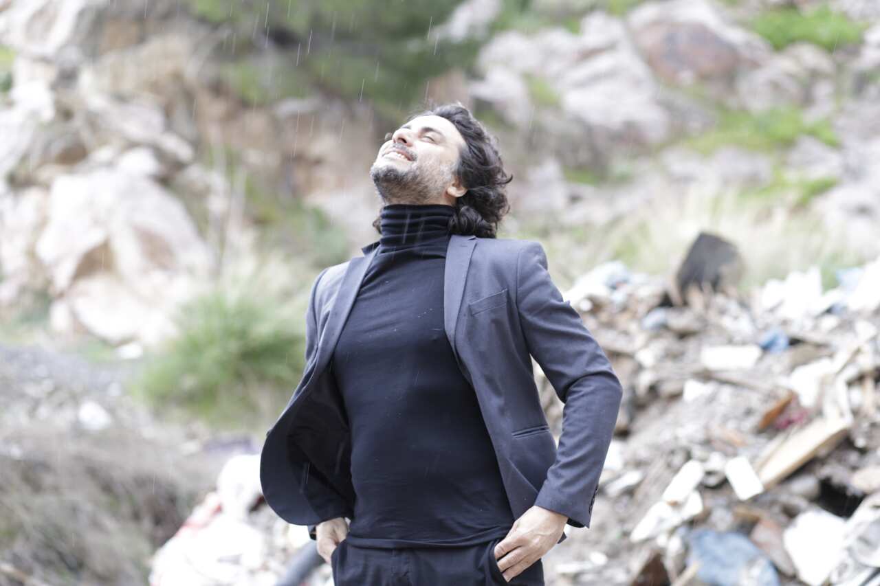 Greek stage actor Kostas Gakis. 