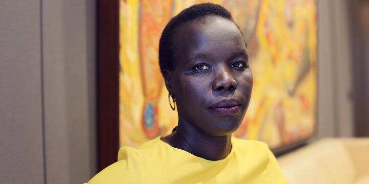 Sudanese-Australian lawyer and human rights advocate Nyadol Nyuon.