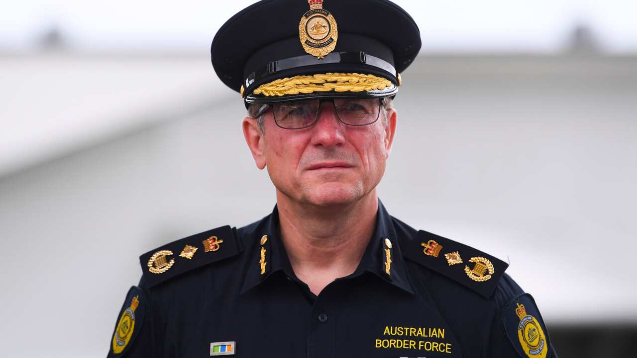 Australian Border Force Commissioner Michael Outram.