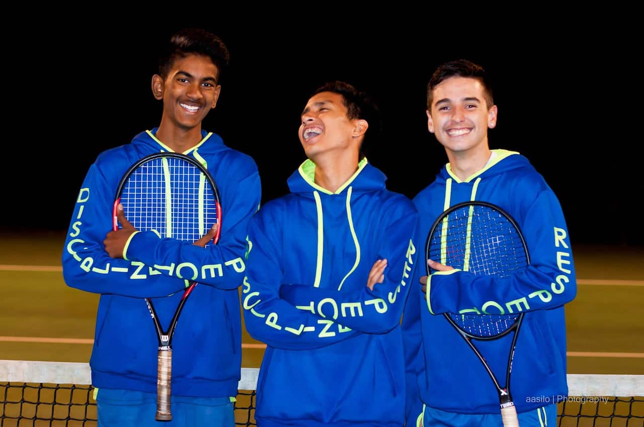 MCTA's tennis players