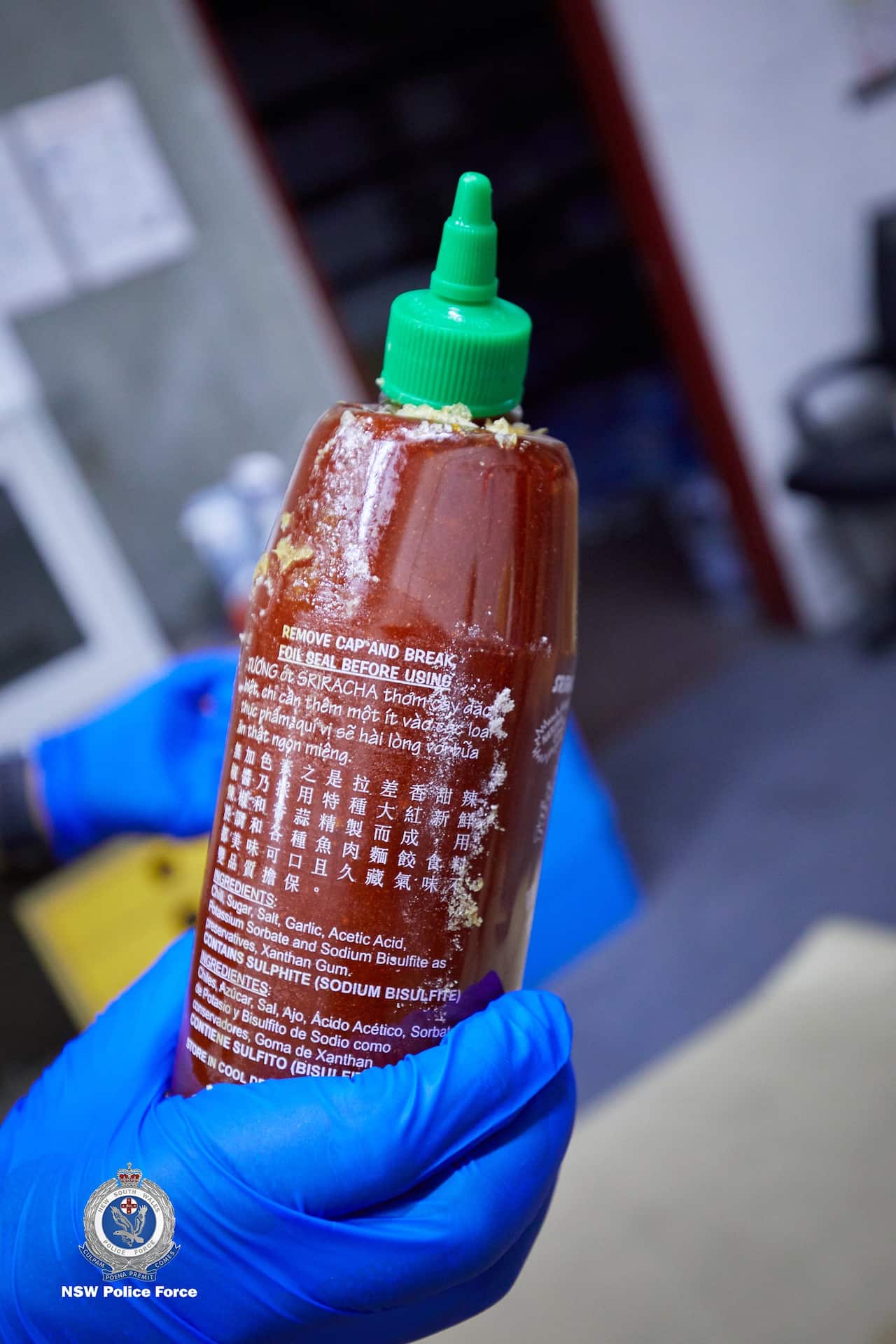400kg of 'ice' located in hot chilli sauce import