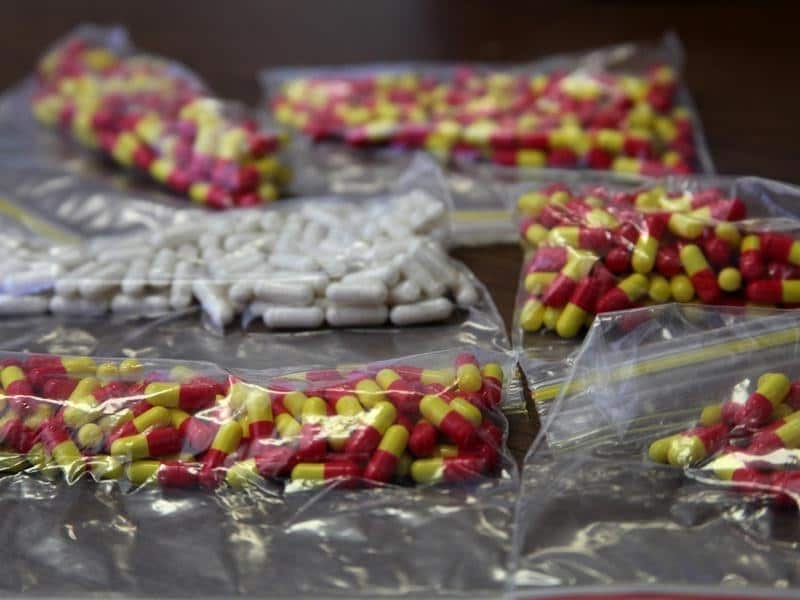 A 22-year-old man was charged after allegedly being caught with 32 LSD tabs, three tablets believed to contain dexamphetamine, and MDMA.